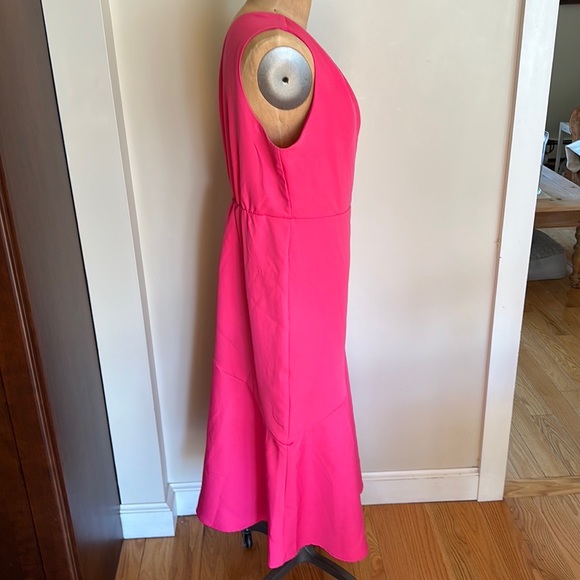 SAM EDELMAN One-Shoulder Satin Midi Dress - Picture 8 of 12